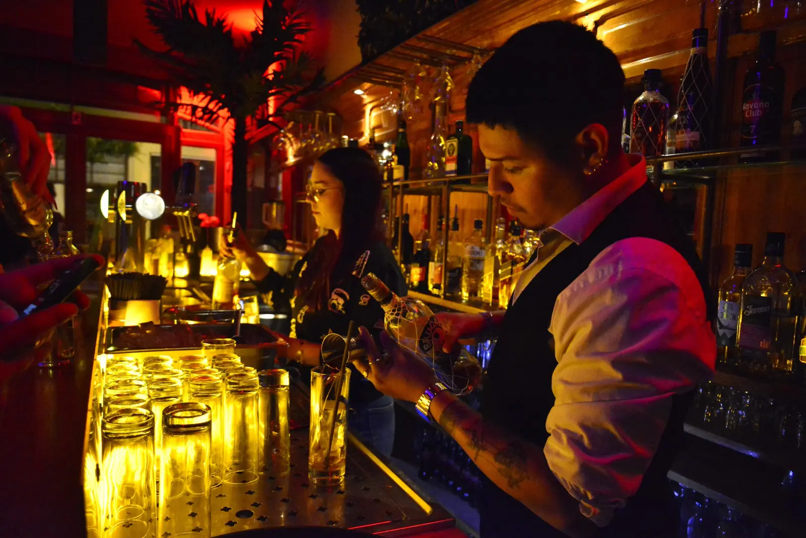 Intérieur du Cartagena Salsa Bar à Bruxelles